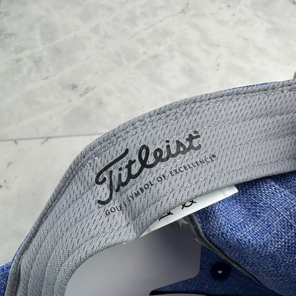 New Titleist Women's Montauk Breezer Stars & Stripes Heather Blue/Red Hat/Cap - Picture 2 of 4